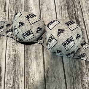 Strapless bra by pink